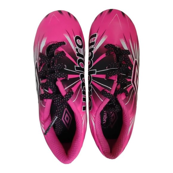Umbro Pink Toddler Girls Cleats Sz 9 Nwot - Picture 3 of 8